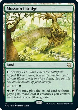 Image for Mosswort Bridge (251) (Commander: Adventures in the Forgotten Realms) - Magic: The Gathering