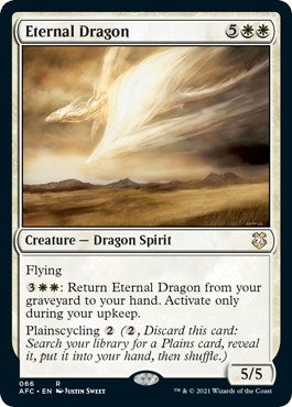 Image for Eternal Dragon (66) (Commander: Adventures in the Forgotten Realms) - Magic: The Gathering