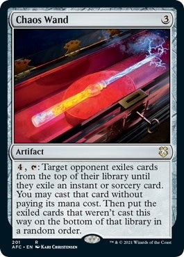 Image for Chaos Wand (201) (Commander: Adventures in the Forgotten Realms) - Magic: The Gathering