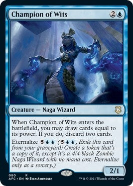 Image for Champion of Wits (80) (Commander: Adventures in the Forgotten Realms) - Magic: The Gathering