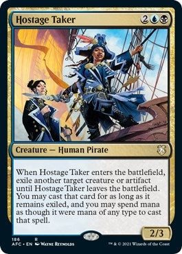 Image for Hostage Taker (186) (Commander: Adventures in the Forgotten Realms) - Magic: The Gathering