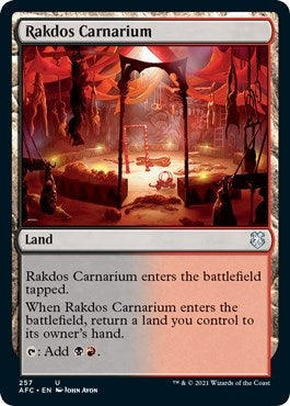 Image for Rakdos Carnarium (257) (Commander: Adventures in the Forgotten Realms) - Magic: The Gathering