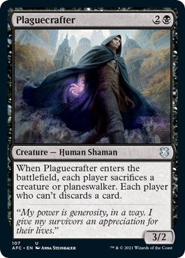 Image for Plaguecrafter (107) (Commander: Adventures in the Forgotten Realms) - Magic: The Gathering