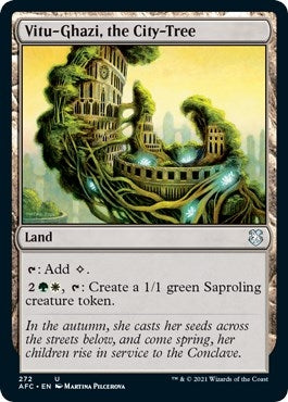 Image for Vitu-Ghazi, the City-Tree (272) (Commander: Adventures in the Forgotten Realms) - Magic: The Gathering