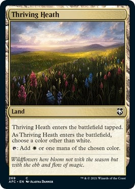 Image for Thriving Heath (269) (Commander: Adventures in the Forgotten Realms) - Magic: The Gathering