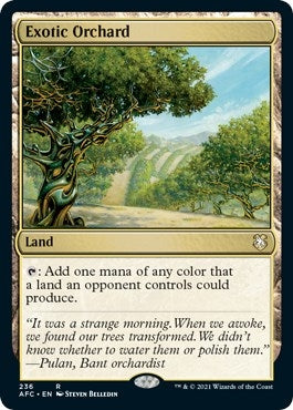 Image for Exotic Orchard (236) (Commander: Adventures in the Forgotten Realms) - Magic: The Gathering