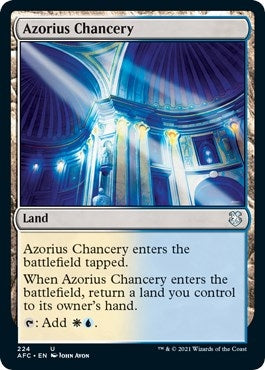 Image for Azorius Chancery (224) (Commander: Adventures in the Forgotten Realms) - Magic: The Gathering