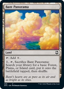 Image for Bant Panorama (225) (Commander: Adventures in the Forgotten Realms) - Magic: The Gathering