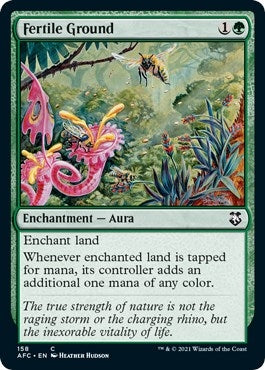 Image for Fertile Ground (158) (Commander: Adventures in the Forgotten Realms) - Magic: The Gathering