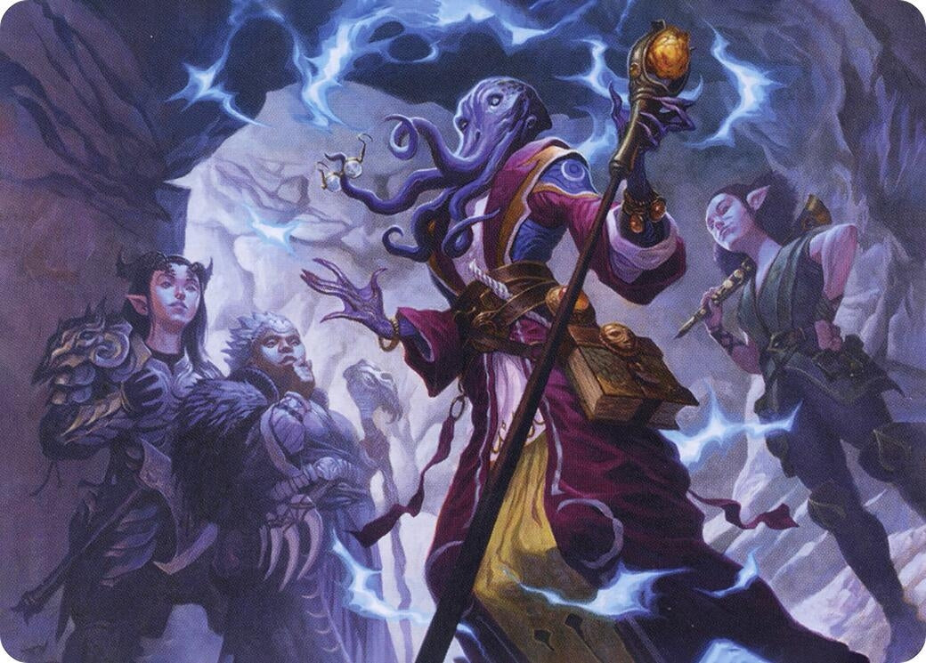 Image for True Polymorph Art Card (43) (Art Series: Adventures in the Forgotten Realms) - Magic: The Gathering