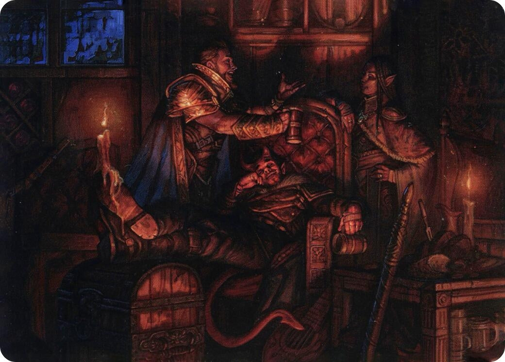 Image for Long Rest Art Card (51) (Art Series: Adventures in the Forgotten Realms) - Magic: The Gathering