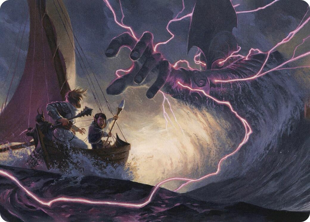 Image for Hall of Storm Giants Art Card (54) (Art Series: Adventures in the Forgotten Realms) - Magic: The Gathering