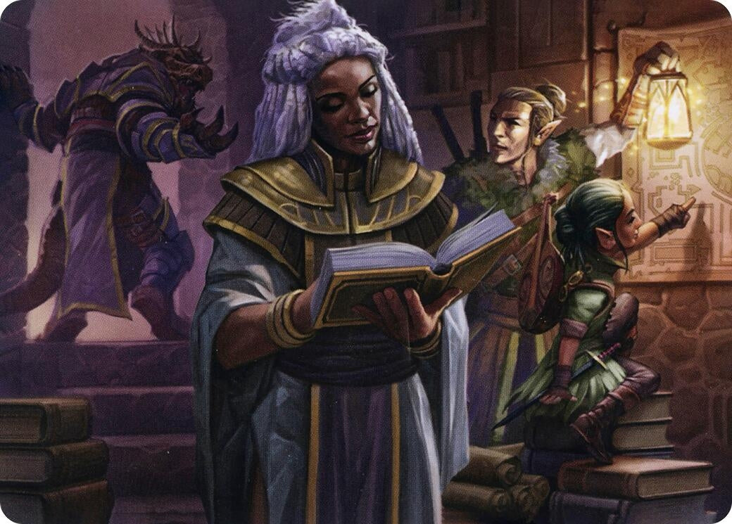 Image for You Find the Villains' Lair Art Card (40) (Art Series: Adventures in the Forgotten Realms) - Magic: The Gathering