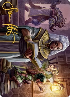 Image for You Find the Villains' Lair Art Card (Gold-Stamped Signature) (40) (Art Series: Adventures in the Forgotten Realms) - Magic: The Gathering