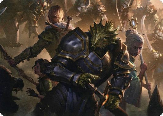 Image for You Come to the Gnoll Camp Art Card (42) (Art Series: Adventures in the Forgotten Realms) - Magic: The Gathering