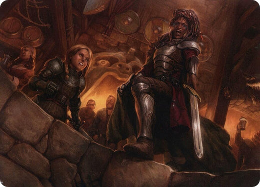 Image for Veteran Dungeoneer Art Card (36) (Art Series: Adventures in the Forgotten Realms) - Magic: The Gathering