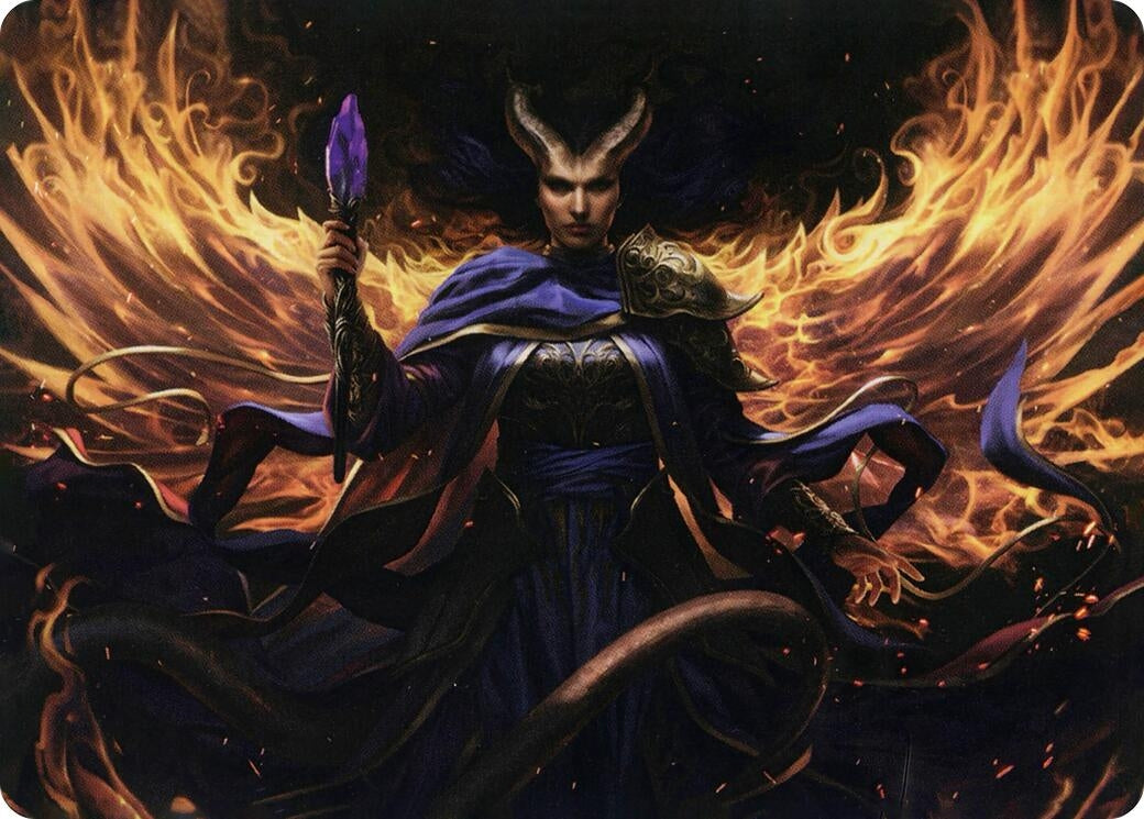 Image for Farideh, Devil's Chosen Art Card (32) (Art Series: Adventures in the Forgotten Realms) - Magic: The Gathering