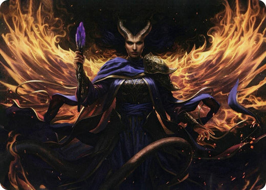 Image for Farideh, Devil's Chosen Art Card (32) (Art Series: Adventures in the Forgotten Realms) - Magic: The Gathering