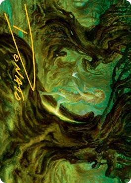 Image for Neverwinter Dryad Art Card (Gold-Stamped Signature) (69) (Art Series: Adventures in the Forgotten Realms) - Magic: The Gathering