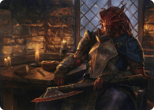 Image for Jaded Sell-Sword Art Card (47) (Art Series: Adventures in the Forgotten Realms) - Magic: The Gathering