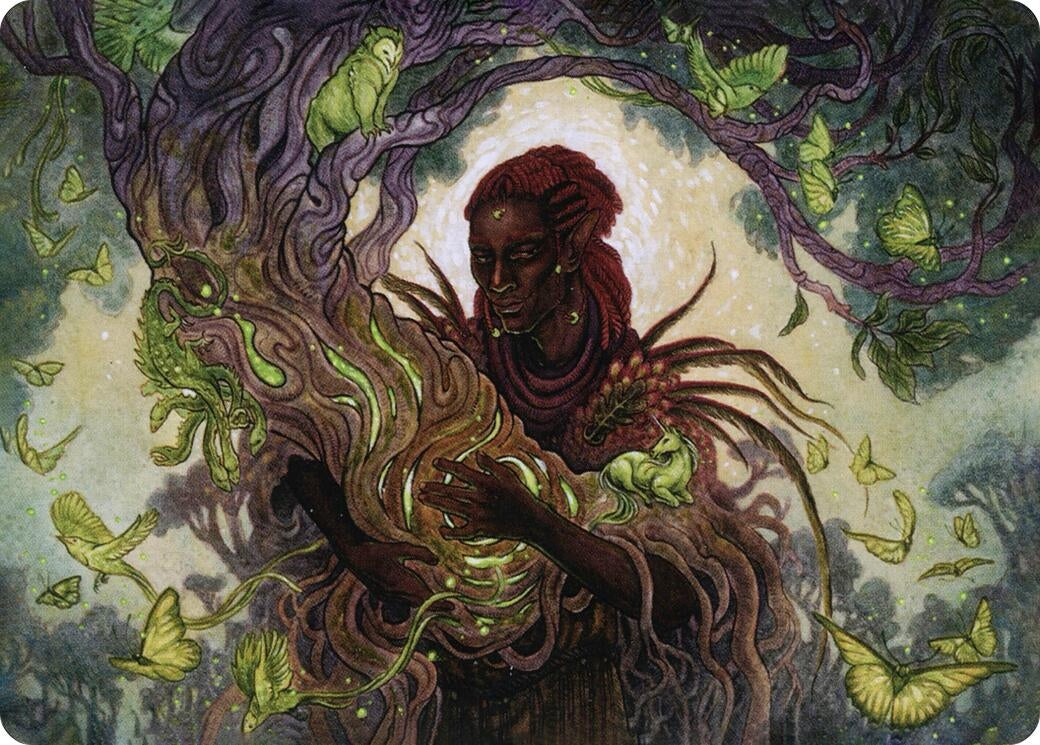 Image for Circle of Dreams Druid Art Card (66) (Art Series: Adventures in the Forgotten Realms) - Magic: The Gathering