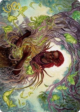 Image for Circle of Dreams Druid Art Card (Gold-Stamped Signature) (66) (Art Series: Adventures in the Forgotten Realms) - Magic: The Gathering