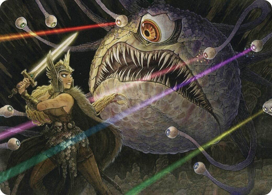 Image for Hive of the Eye Tyrant Art Card (53) (Art Series: Adventures in the Forgotten Realms) - Magic: The Gathering