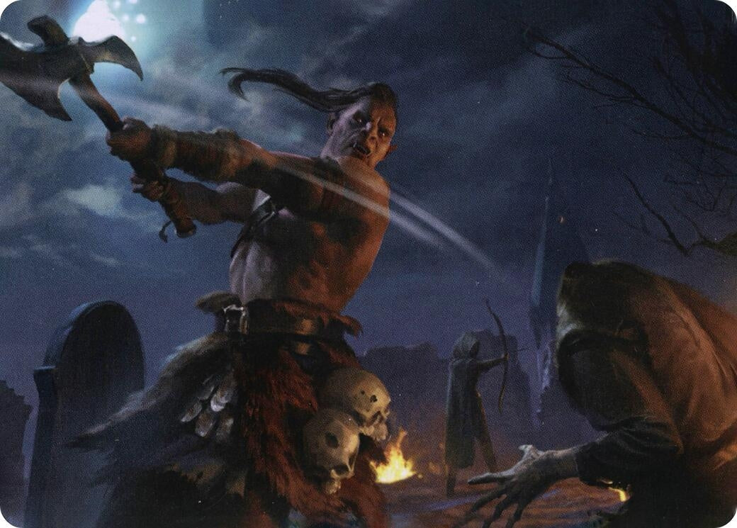 Image for Critical Hit Art Card (38) (Art Series: Adventures in the Forgotten Realms) - Magic: The Gathering