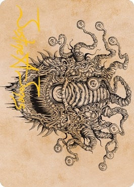 Image for Baleful Beholder (Showcase) Art Card (Gold-Stamped Signature) (68) (Art Series: Adventures in the Forgotten Realms) - Magic: The Gathering