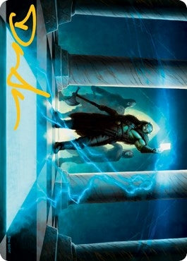 Image for Sudden Insight Art Card (Gold-Stamped Signature) (39) (Art Series: Adventures in the Forgotten Realms) - Magic: The Gathering