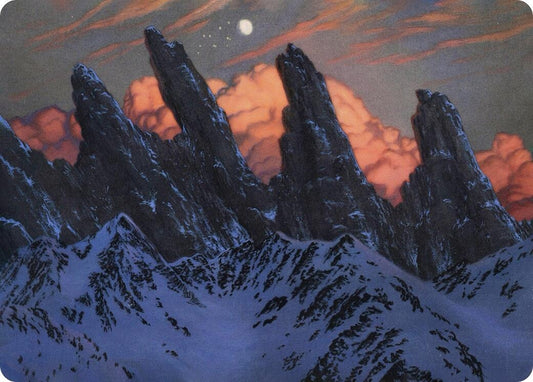 Image for Mountain (59/81) Art Card (59) (Art Series: Adventures in the Forgotten Realms) - Magic: The Gathering