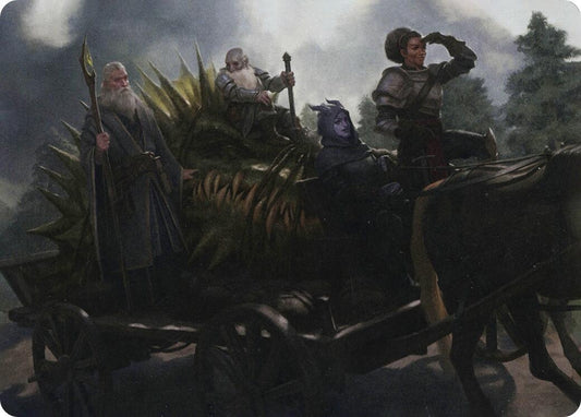 Image for Grim Bounty Art Card (72) (Art Series: Adventures in the Forgotten Realms) - Magic: The Gathering