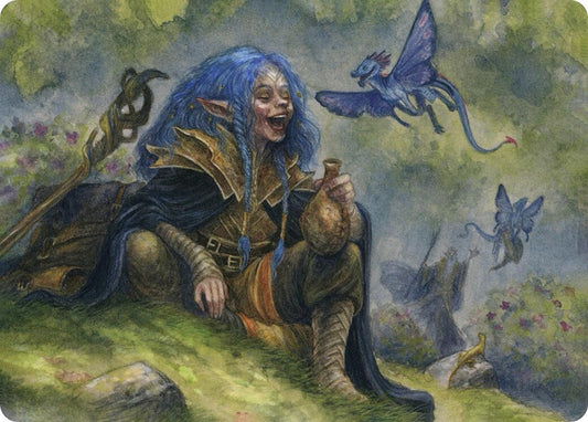 Image for Feywild Trickster Art Card (70) (Art Series: Adventures in the Forgotten Realms) - Magic: The Gathering