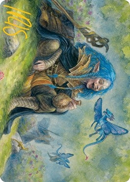 Image for Feywild Trickster Art Card (Gold-Stamped Signature) (70) (Art Series: Adventures in the Forgotten Realms) - Magic: The Gathering