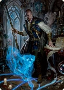 Image for Mordenkainen Art Card (75) (Art Series: Adventures in the Forgotten Realms) - Magic: The Gathering