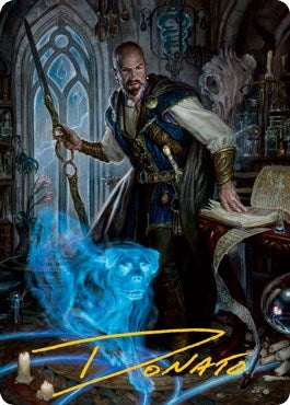 Image for Mordenkainen Art Card (Gold-Stamped Signature) (75) (Art Series: Adventures in the Forgotten Realms) - Magic: The Gathering