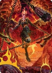 Image for Zariel, Archduke of Avernus Art Card (77) (Art Series: Adventures in the Forgotten Realms) - Magic: The Gathering