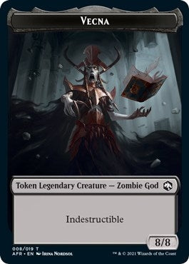 Image for Vecna Token (8) (Adventures in the Forgotten Realms) - Magic: The Gathering