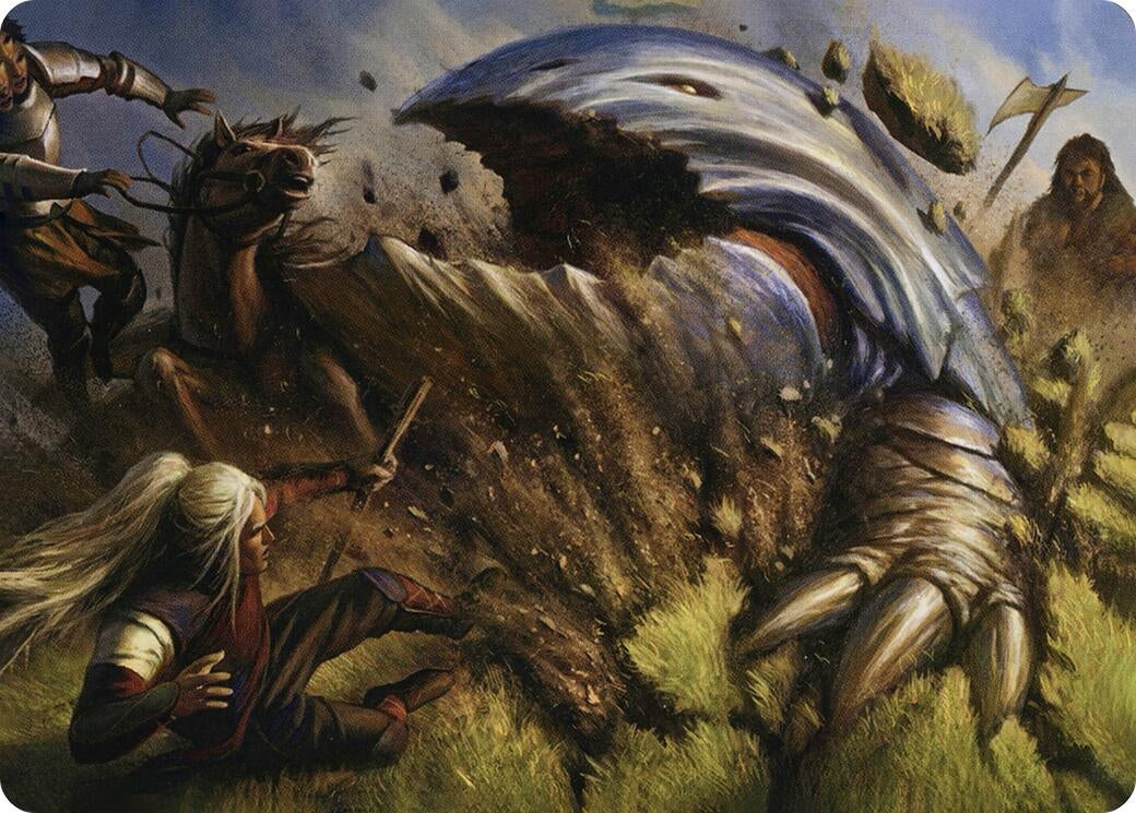 Image for Bulette Art Card (16) (Art Series: Adventures in the Forgotten Realms) - Magic: The Gathering
