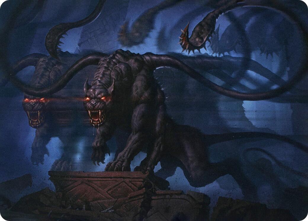 Image for Displacer Beast Art Card (8) (Art Series: Adventures in the Forgotten Realms) - Magic: The Gathering