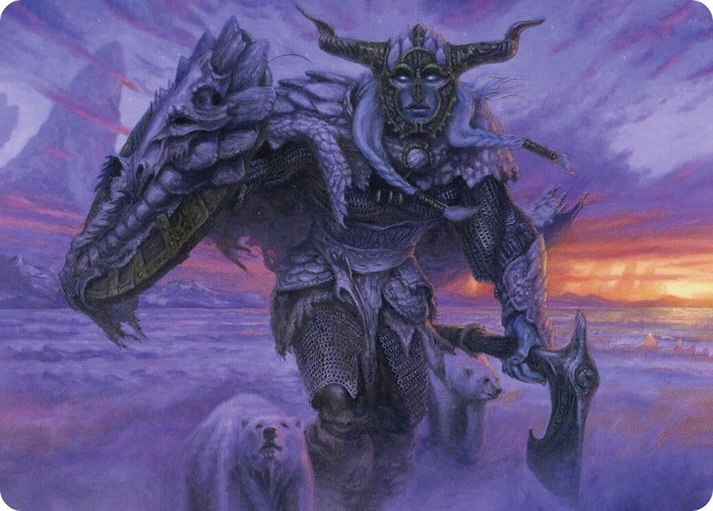 Image for Frost Giant Art Card (5) (Art Series: Adventures in the Forgotten Realms) - Magic: The Gathering