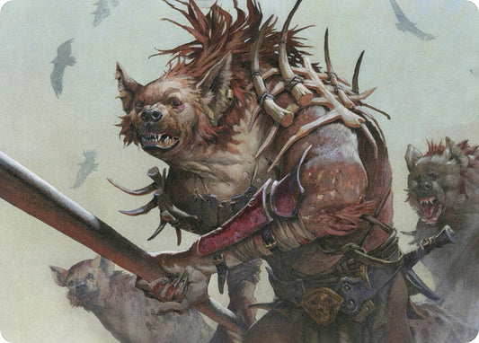 Image for Gnoll Art Card (11) (Art Series: Adventures in the Forgotten Realms) - Magic: The Gathering