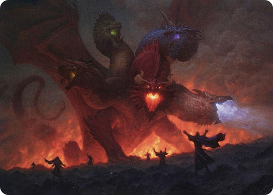 Image for Tiamat Art Card (26) (Art Series: Adventures in the Forgotten Realms) - Magic: The Gathering