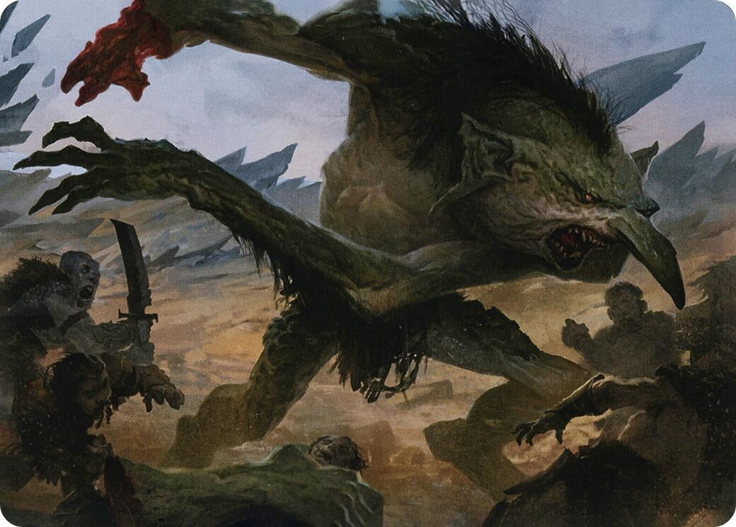 Image for Troll Art Card (21) (Art Series: Adventures in the Forgotten Realms) - Magic: The Gathering