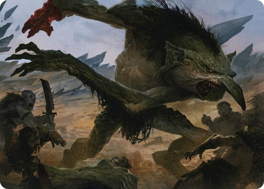 Image for Troll Art Card (21) (Art Series: Adventures in the Forgotten Realms) - Magic: The Gathering