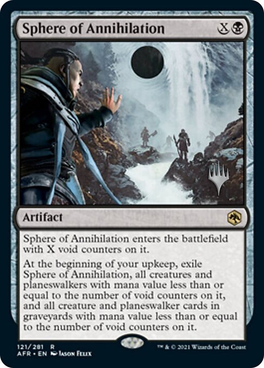 Image for Sphere of Annihilation (121) (Promo Pack: Adventures in the Forgotten Realms) - Magic: The Gathering