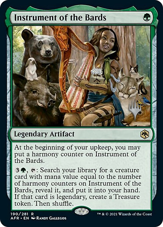 Image for Instrument of the Bards (190) (Promo Pack: Adventures in the Forgotten Realms) - Magic: The Gathering