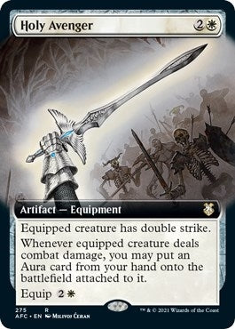 Image for Holy Avenger (Extended Art) (275) (Commander: Adventures in the Forgotten Realms) - Magic: The Gathering