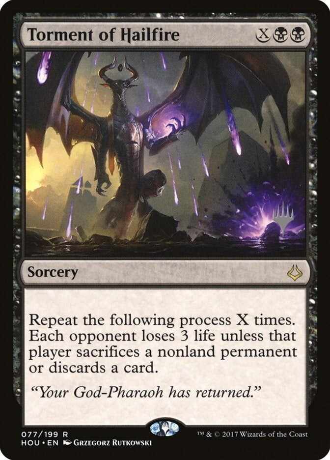 Image for Torment of Hailfire (77) (Promo Pack: Adventures in the Forgotten Realms) - Magic: The Gathering