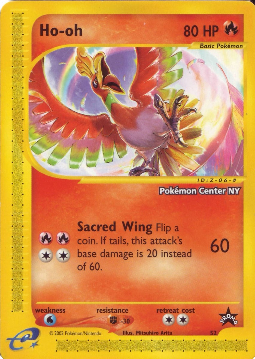 Image for Ho-oh [Pokemon Center NY] (52/53) (WoTC Promo) - Pokemon
